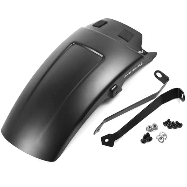 Front Fenders - ピラミッドプラスチック Pyramid Plastics 延長フェンダー ロング 21年-22年 Tracer9 黒 052451 JP店