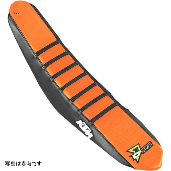 【USA在庫あり】 D'cor Visuals シートカバー 11年-15年 KTM 125 SX-F 黒/オレンジ 0821-3173 JP店