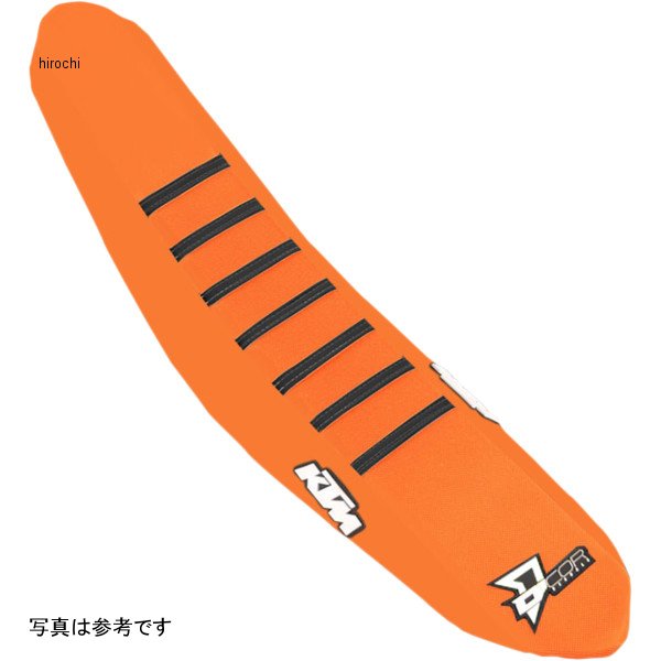 【USA在庫あり】 D'cor Visuals シートカバー 11年-15年 KTM 125 SX-F 黒/オレンジ 0821-3176 JP店