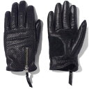 カドヤ KADOYA 春夏モデル レザーグローブ パンチング ROX GLOVE - PL 黒 WMサイズ 3359 JP店(2)