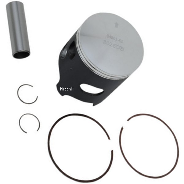 【USA在庫あり】 ヴォスナー Wossner ピストンキット 92年-01年 KX250 0910-4742 JP店
