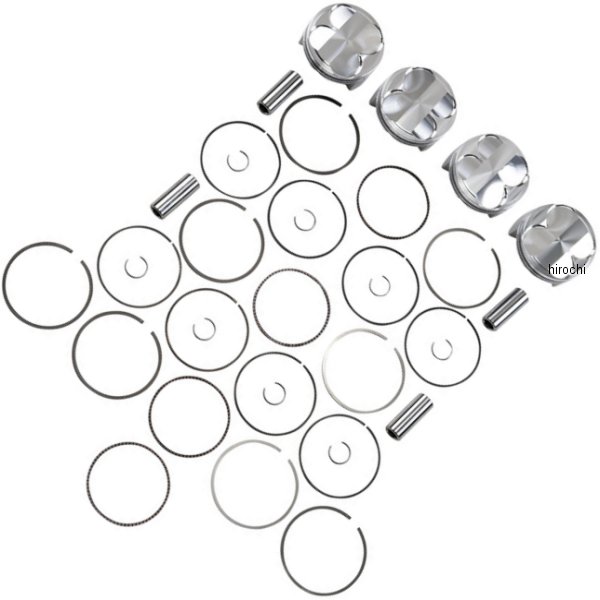 【USA在庫あり】 JEピストン ピストンキット +3mm 99年-07年 ハヤブサ 0910-5796 JP店