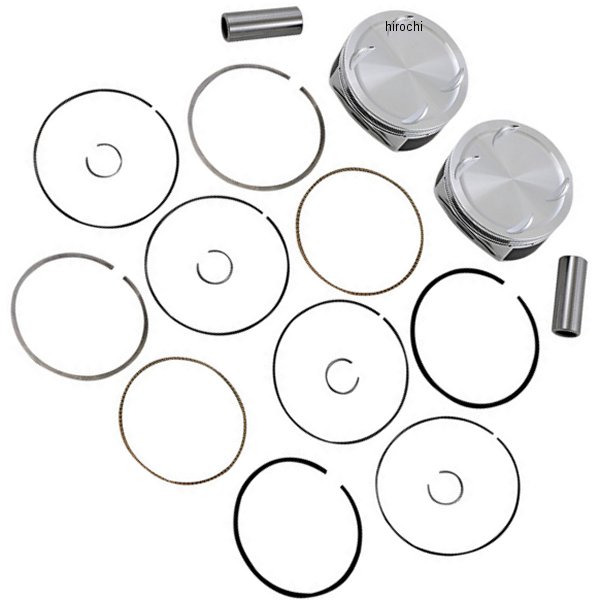 【USA在庫あり】 JEピストン ピストンキット 4.25×4.5 ハーレー ミルウォーキーエイト 0910-6016 JP店