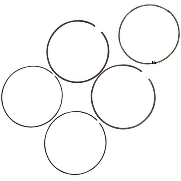 【USA在庫あり】 ヴォスナー Wossner リングセット KTM/HON/YAM/KAW 0912-0692 JP店