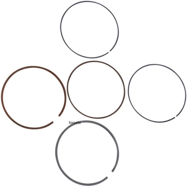 【USA在庫あり】 ヴォスナー Wossner リングセット KTM/YAM/GAS/HUS 0912-0860 JP店