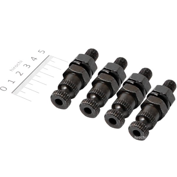 【メーカー在庫あり】 ピーエムシー PMC ウインカーステー 56X26XM10 黒 4個入り 130-21302 JP店