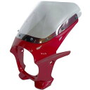 ワールドウォーク 汎用ビキニカウル AERO キャンディカーディナルレッド/クリア ds-01aero-k8 JP店