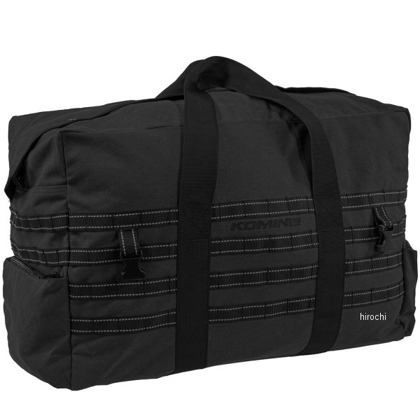 【メーカー在庫あり】 コミネ KOMINE キャンピングキャンバスシートバッグ 黒 65L ...