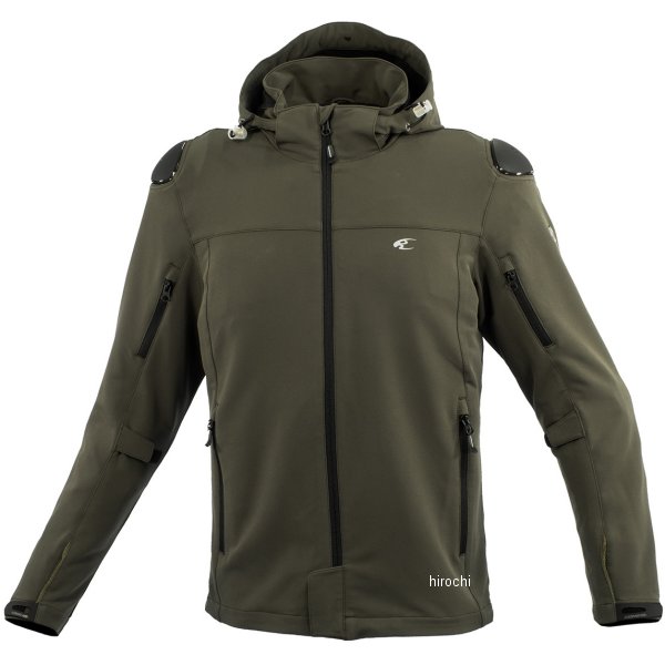 【メーカー在庫あり】 コミネ KOMINE 春夏モデル ハイプロテクトクールドライパーカ オリーブ 2XLサイ..