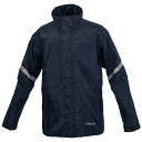 【メーカー在庫あり】 コミネ KOMINE スタンダードレインウェア ネイビー 5XLBサイズ RK-5433 JP店(2)