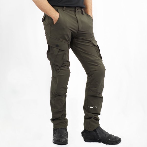 【メーカー在庫あり】 コミネ KOMINE 春夏モデル クールドライカーゴパンツ ディープオリーブ Lサイズ ..