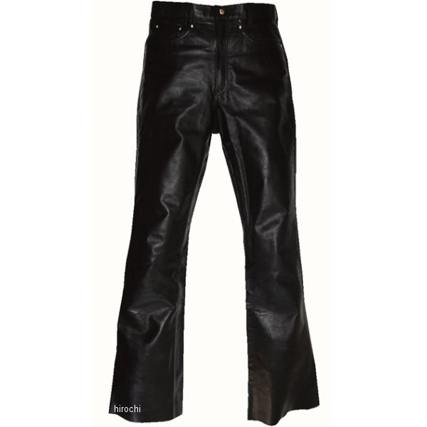 スプーン SPOON レザーパンツ ブーツカット 黒 38サイズ SPP-316 JP店