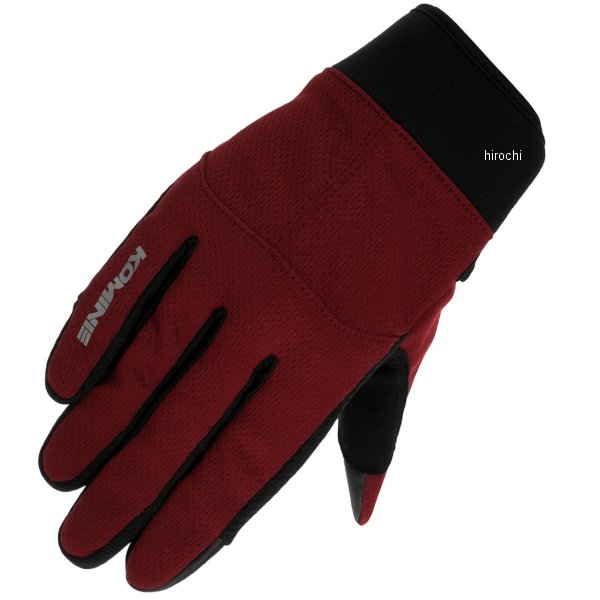 【メーカー在庫あり】 コミネ KOMINE 春夏モデル ライドメッシュグローブ GT 赤 2XLサイズ GK-261 JP店