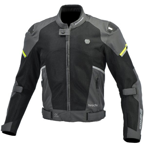 【メーカー在庫あり】 コミネ KOMINE 春夏モデル プロテクトカーボンメッシュジャケット バソルトグレ..