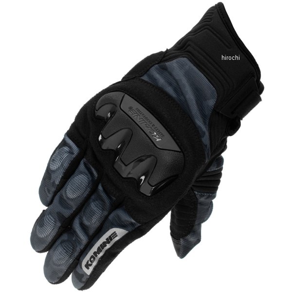 Gloves - 【メーカー在庫あり】 コミネ KOMINE 春夏モデル プロテクトメッシュグローブ ネオブラック/カモ 2XLサイズ GK-2203 JP店