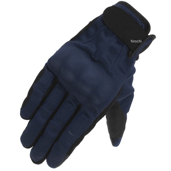 【メーカー在庫あり】 コミネ KOMINE 春夏モデル プロテクトヴィンテージメッシュグローブ ネイビー 2XLサイズ GK-2493 JP店(2.0)