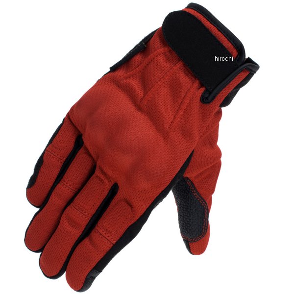 【メーカー在庫あり】 コミネ KOMINE 春夏モデル プロテクトヴィンテージメッシュグローブ 赤 Sサイズ ..