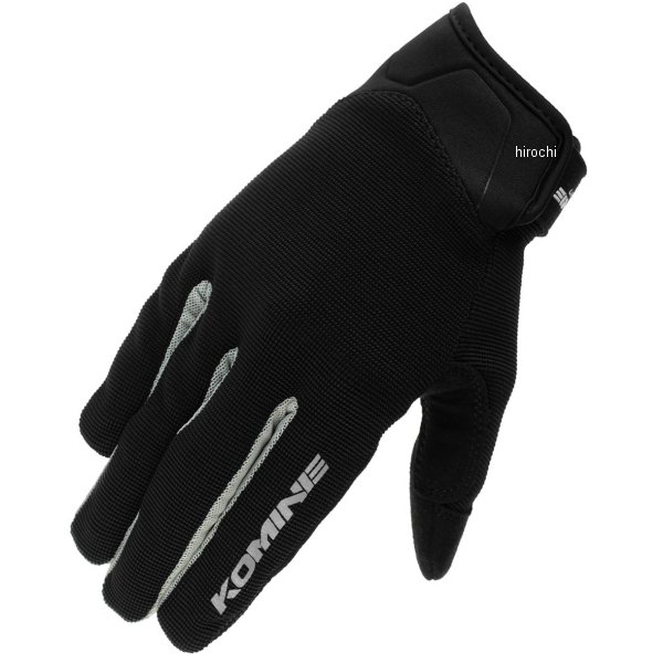 Gloves - 【メーカー在庫あり】 コミネ KOMINE 春夏モデル ライドメッシュグローブ アレシア 黒/シルバー 3XLサイズ GK-1683 JP店