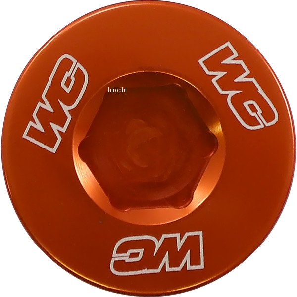 【USA在庫あり】 ワークスコネクション Works Connection エンジン プラグ KTM、ハスクバーナ オレンジ 0950-0980 JP店