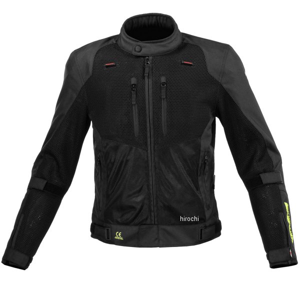 【メーカー在庫あり】 コミネ KOMINE 春夏モデル プロテクト3Dエアストリームジャケット レディース 黒/ネオン WMサイズ JK-1563 JP店