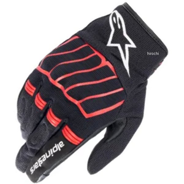 【メーカー在庫あり】 アルパインスターズ 春夏モデル MM93 LOSAIL v2 グローブ 黒/レッドフロー XLサイズ 3574921 JP店