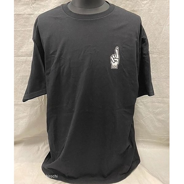 部品屋K&W ルーザーマシーンカンパニー 半袖ロゴTシャツ 黒 XLサイズ P936460 JP店