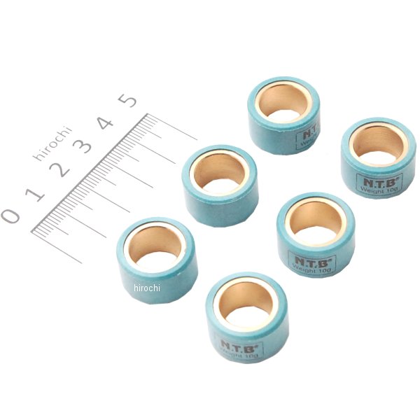 【メーカー在庫あり】 NTB ウエイトローラー NMAX125 トリシティ 20φX12mm 10.0g 1セット6個入り WY20-..