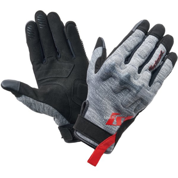 ID-020 アイディール IDEAL グローブ PLEASURE プレジャー グレー/赤 Mサイズ ID020GYRD/M JP店(2)