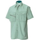 【メーカー在庫あり】 TSデザイン 半袖シャツ モスグリーン LLサイズ 7155 JP店(2)