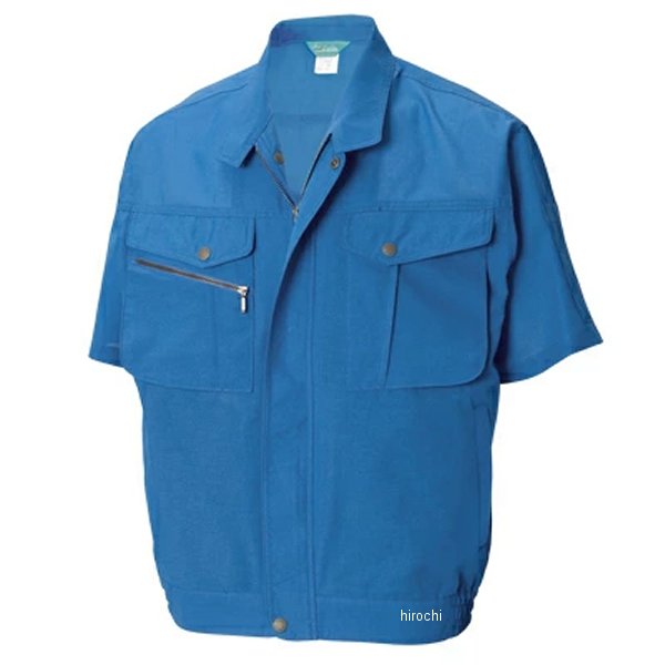 【メーカー在庫あり】 TSデザイン 半袖ブルゾン 青 Sサイズ 7156 JP店