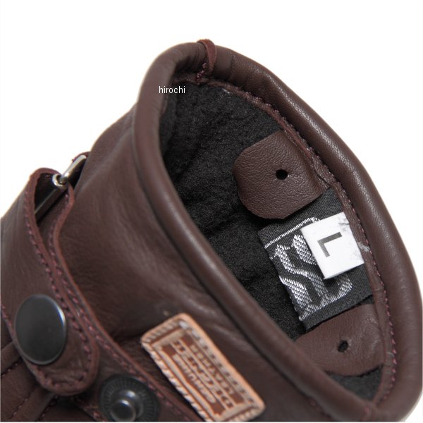 【メーカー在庫あり】 デグナー DEGNER レザーグローブ ブラウン Lサイズ WG-12 JP店