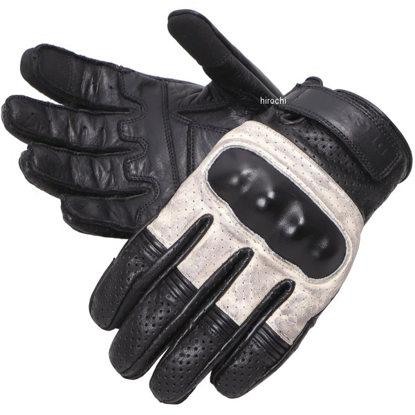 Other - 【メーカー在庫あり】 デグナー DEGNER メッシュレザーショートグローブ 黒/アイボリー Lサイズ TG-76M JP店
