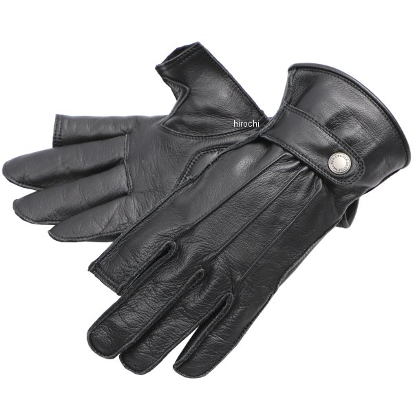 【メーカー在庫あり】 デグナー DEGNER フィンガーレス レザーグローブ 黒 Lサイズ...
