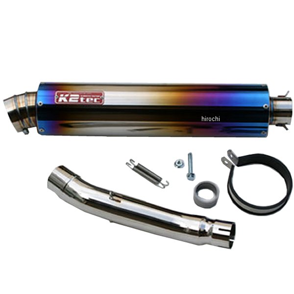 ケイツーテック K2tec スリップオンマフラー NITRO 3ピース 11年-13年 CBR250R チタン mc41-3pti JP店