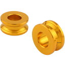 【メーカー在庫あり】 ポッシュ POSH アルミカラースプールタイプ M10 10mm 2個入り ゴールド 141010-04 JP店