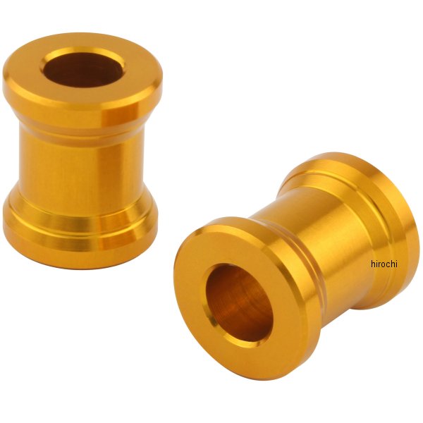 【メーカー在庫あり】 ポッシュ POSH アルミカラースプールタイプ M6 15mm 2個入り ゴールド 141506-04 JP店