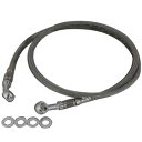 ガレージT&F ステンメッシュブレーキホース 1400mm 250TR クリアーコート仕様 250TRBH07 JP店