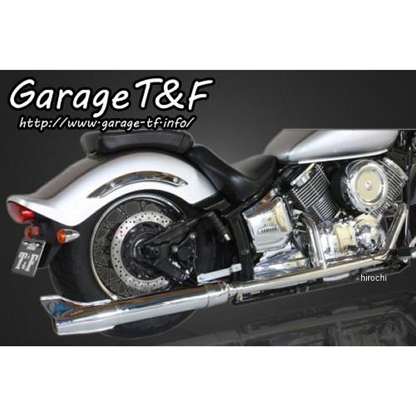 ガレージT＆F 2in1クラシックマフラー タイプ3 ドラッグスター1100 DS1100ML05 JP店