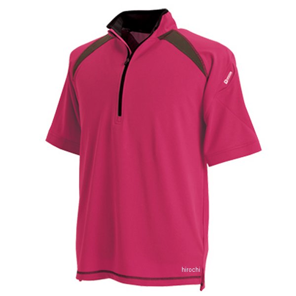 【メーカー在庫あり】 TSデザイン ショートスリーブハーフジップ ワイン Lサイズ 3015 JP店