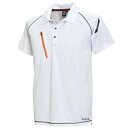 【メーカー在庫あり】 TSデザイン FLASH 半袖ポロシャツ 白 Mサイズ 5065 JP店(2)