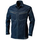 【メーカー在庫あり】 TSデザイン 長袖シャツ ネイビー Sサイズ 5115 JP店