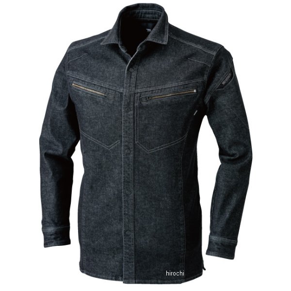 【メーカー在庫あり】 TSデザイン 長袖シャツ 黒 6Lサイズ 5115 JP店