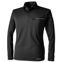 【メーカー在庫あり】 TSデザイン T/C ワークニットロングポロシャツ 黒 3Lサイズ 51305 JP店(2)