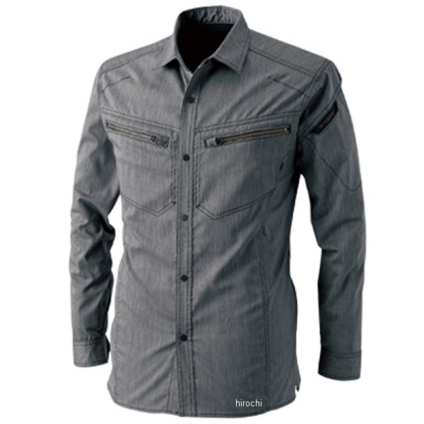 【メーカー在庫あり】 TSデザイン LIGHT TEC ロングスリーブシャツ 黒 6Lサイズ 5305 JP店