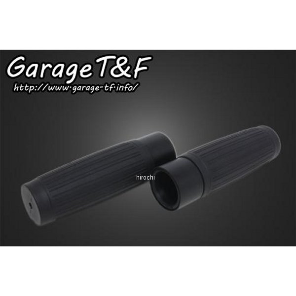 ガレージT＆F リンググリップ 22.2mmハンドル用 ブラック/ブラックリング GP43BK-BK JP店
