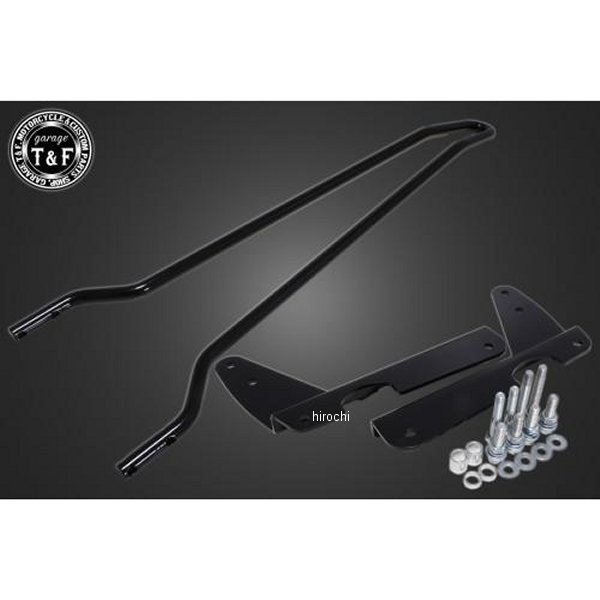 ガレージT＆F 純正フェンダー専用シーシーバー ロング 04年以降 スポーツスター 黒 HDXLCB02BK JP店