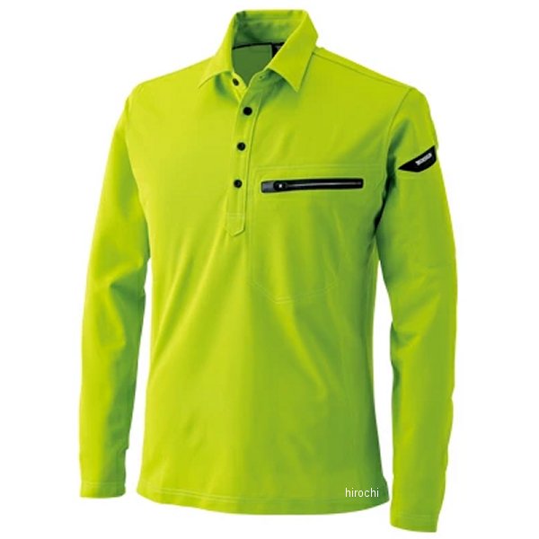 TSデザイン ESワークニットロングポロシャツ ライトグリーン LLサイズ 81305 JP店