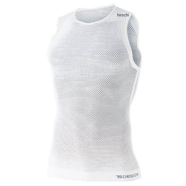【メーカー在庫あり】 TSデザイン インナー TS DRY ノースリーブ 白 フリーサイズ 8040 JP店