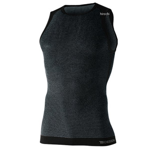 TSデザイン インナー TS DRY ノースリーブ 黒 フリーサイズ 8040 JP店