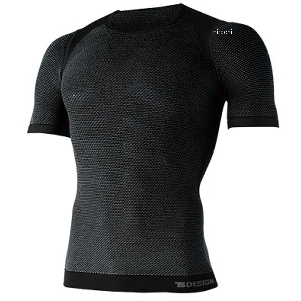 【メーカー在庫あり】 TSデザイン インナー TS DRY ショートスリーブ 黒 フリーサイズ 8045 JP店